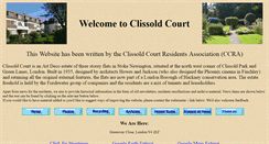 Desktop Screenshot of clissoldcourt.co.uk